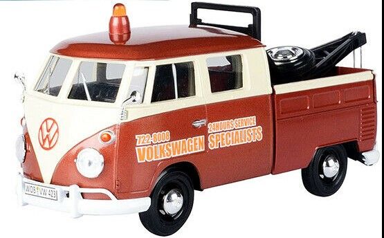 MMX79585 - VOLKSWAGEN T1 Abschleppwagen Braun und weiß - 1