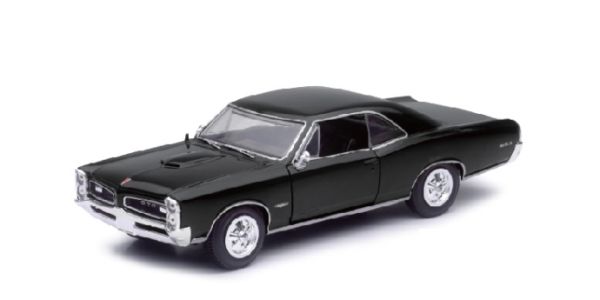 NEW71853-B - PONTIAC GTO 1966 Schwarz - 1