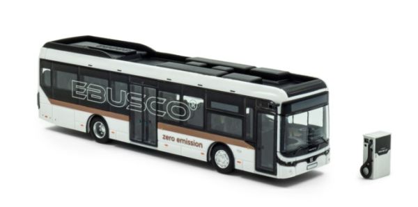 HOL8-1236 - Bus EBUSCO 2.2 promo mit Ladesäule Weiß - 1