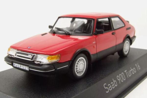 NOREV810035 - SAAB 900 Turbo 1992 Rot - 1