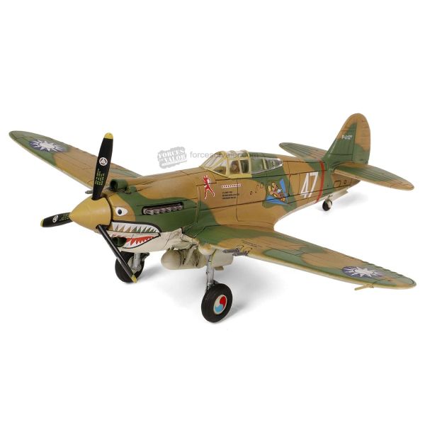 FOV812060C - CURTISS P-40B - Amerikanisch HAWK 81A-2 - 3. Verfolgungsstaffel - Amerikanische Freiwilligengruppe - P-8127 - Serie 47 China - Juni 1942 - geflogen von RT Smith. - 1