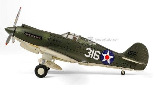 FOV812060D - CURTISS P-40B - HAWK 81A-2 Amerikanisch - 47. Verfolgungsstaffel - Serie 316/15P - Pearl Harbor 7. Dezember 1941. - 1