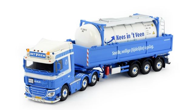 TEK82249 - DAF XF SC 6x4 mit 3-achsigem Tankanhänger KEES IN 'T VEEN - 1