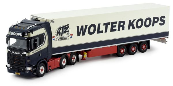 TEK82913 - SCANIA S Highline 6x2 mit Kühlanhänger 3 Achsen WOLTER KOOPS. - 1