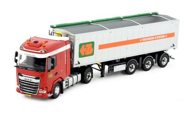 TEK83560 - DAF XG 4x2 mit Kipper 3 Achsen ZIJDERLAAN - 1