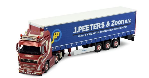 TEK83728 - VOLVO FH5 6x4 3-achsiger Sattelschlepper J.PEETERS & ZOON - 1