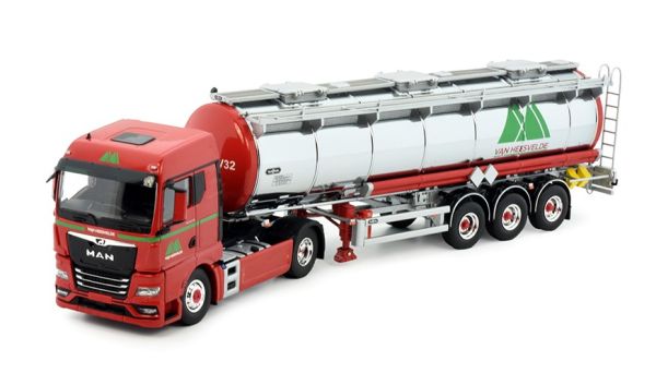 TEK83737 - MAN TGX GM 4x2 mit 3-achsigem Tankanhänger VAN HEESVELDE - 1