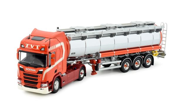 TEK83740 - SCANIA R Highline 4x2 mit 3-achsigem Tankanhänger TVT - 1