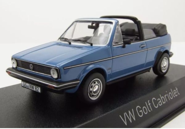 NOREV840069 - VOLKSWAGEN Golf Cabriolet 1981 Monaco Blau - 1