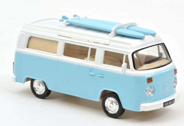 NOREV841100 - VOLKSWAGEN T2b Camper Van 1973 Hellblau - 1