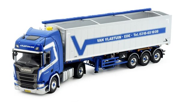 TEK84935 - SCANIA R Highline 4x2 mit 3-Achs-Kipper VAN VLASTUIN  - 1