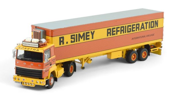 TEK85211 - FORD Transcontinental 4x2 mit Kühlanhänger 2 Achsen ROLAND SIMEY - 1