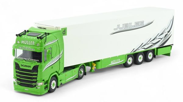 TEK86267 - SCANIA S Highline 4x2 mit Kühlanhänger 3 Achsen MULLER 100ans - 1