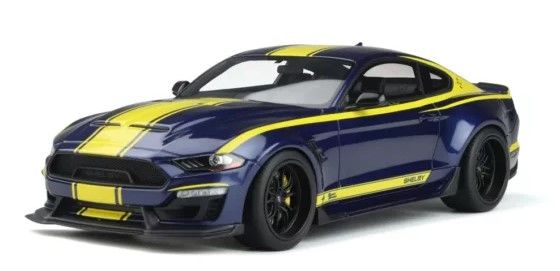 GT871 - SHELBY MUSTANG SUPER SNAKE COUPÉ 2021 blau - 1