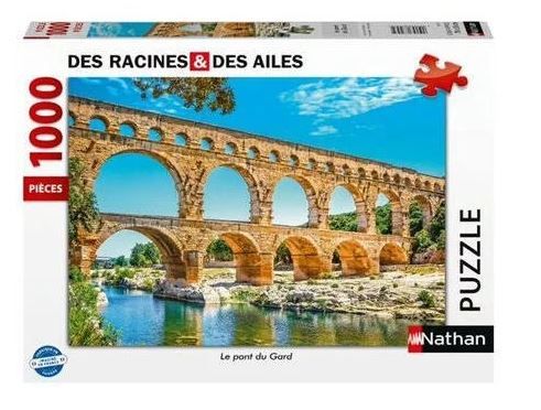 NAT872572 - Puzzle 1000 Teile Le Pont du Gard - 1