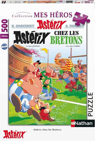 NAT878246 - Puzzle 500 Teile Asterix bei den Briten - 1