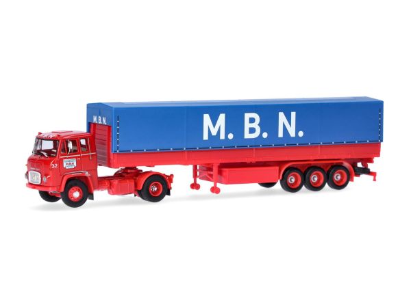 HERMS87MBS02619 - SCANIA LB 76 4x2 mit 3-Achs-Anhänger M.B.N. - 1