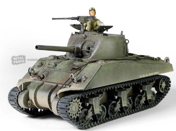 MP912101A - SHERMAN M4 Mittlerer Amerikanischer Panzer - 753. Bataillon der Gustav-Linie - Italien 1944 - 1