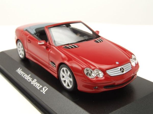 MXC940031031 - MERCEDES SL-Klasse R230 2001 Metallic-Rot - 1