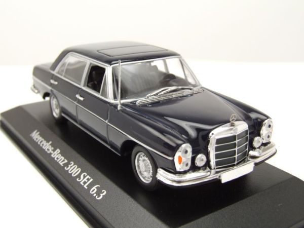 MXC940039100 - MERCEDES 300 SEL 6.3 S-Klasse W109 1968 Dunkelblau - 1