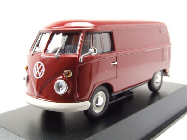 MXC940052201 - VOLKSWAGEN T1 Kastenwagen 1963 Bordeaux. - 1