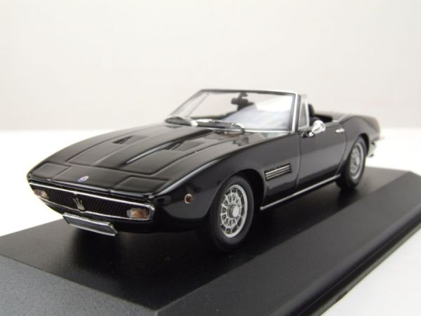 MXC940123331 - MASERATI Ghibli Spyder Cabriolet 1969 Schwarz - 1