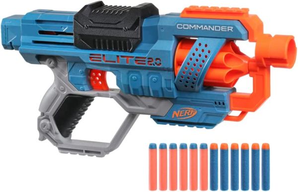 HASE9485 - NERF Elite 2.0 Commander RD-6 mit 12 Darts - 1