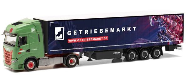 HER953900 - IVECO S-Way 4x2 mit Anhänger 3 Achsen WANDT / GETRIEBEMARKT - 1