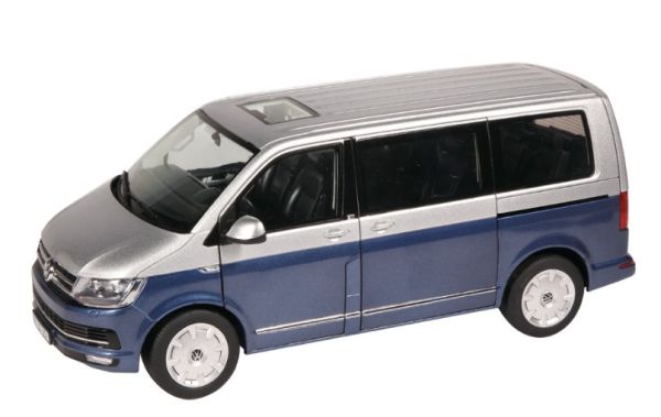 NZG9541/20 - Multivan VOLKSWAGEN Typ 6 Blau und Silber - 1