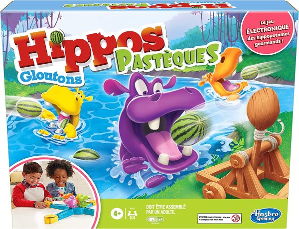 HASE9707 - HIPPOS GLOUTONS Wassermelonen | ab 4 J. - 1