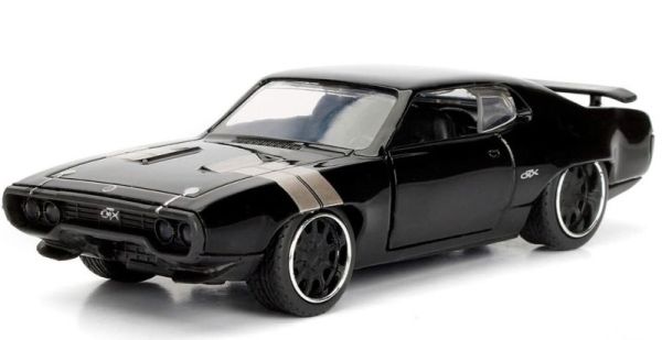 JAD98300 - PLYMOUTH GTX 1972 Schwarz Fast & Furious - 1