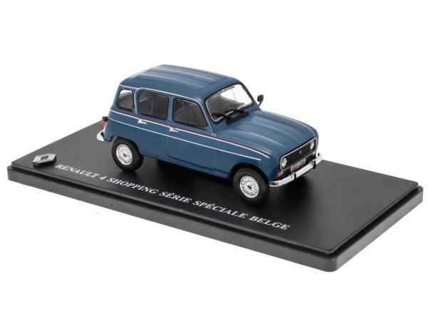 G110T019 - RENAULT 4 Sonderserie Shopping Belgier blau - 1