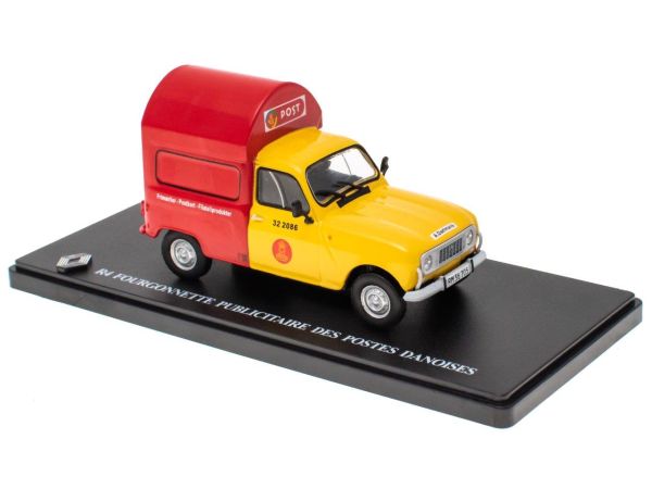 G110T030 - RENAULT 4 Werbe-Van gelb-rot - 1