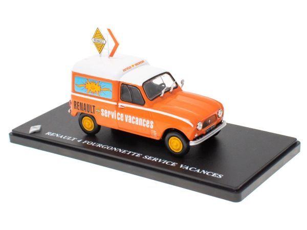 G110T036 - RENAULT 4 van Service Ferien orange - 1