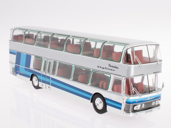 G1255021 - NEOPLAN NH22 Skyliner von 1983 weiß und blau - 1