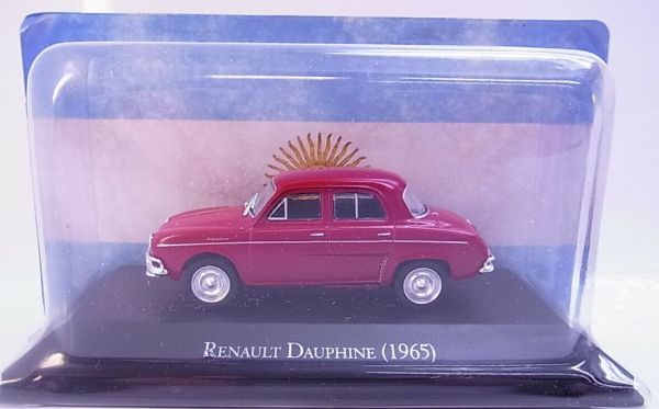 MAGARG15 - RENAULT dauphine 1965 rot - 1