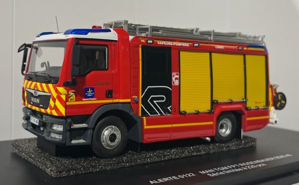 ALERTE0122 - MAN TGM FPT Rosenbauer SDIS - Pompiers du 45- Le Loiret - Limitiert auf 220ex. - 1