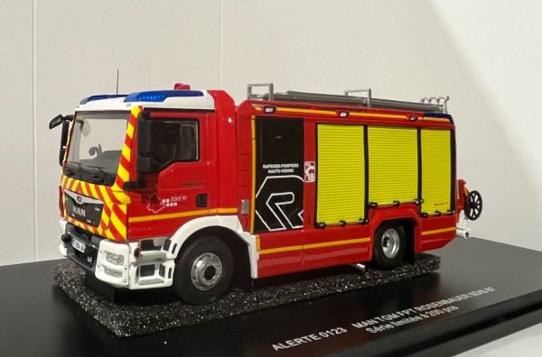 ALERTE0123 - MAN TGM FPT Rosenbauer SDIS - Pompiers du 87-Haute Vienne - Limitiert auf 200ex. - 1