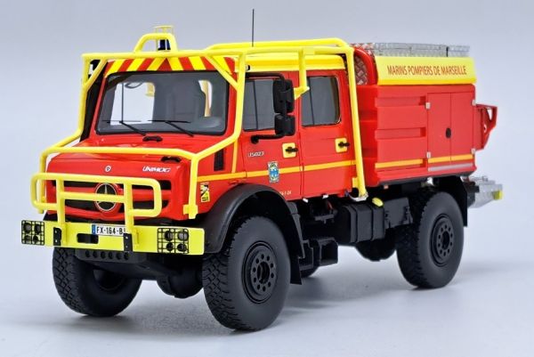 ALERTE0140 - MERCEDES-BENZ Unimog U 5023 GIMAEX Feuerwehrmänner aus Marseille - 1