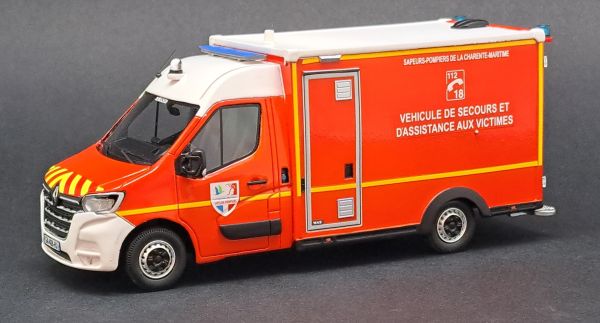 ALERTE0142 - RENAULT Master 2019 WAS SDIS 17 - Limitierte Serie von 250 Ex. - 1