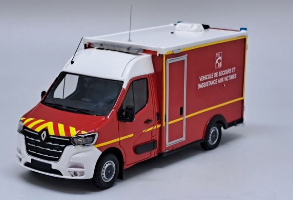 ALERTE0143 - RENAULT Master 2019 WAS VSAV SDIS 77 - Seine et Marne - Limitiert auf 250 Stück. - 1