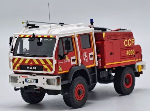 ALERTE0151 - MAN LE220B CCF 4000 CAMIVA SDIS Pompiers de Côte-D'Or - Limitiert auf 250ex. - 1