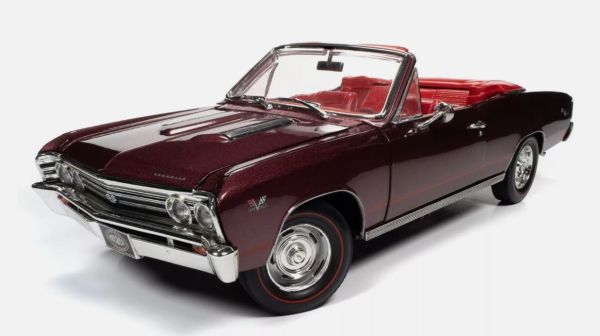 AMM1244 - CHEVROLET Chevelle SS 396 Cabrio 1967 Braun - 1