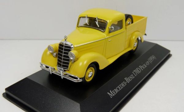 MAGARG86 - MERCEDES-BENZ 170D Pick-up 1954 gelb - 1