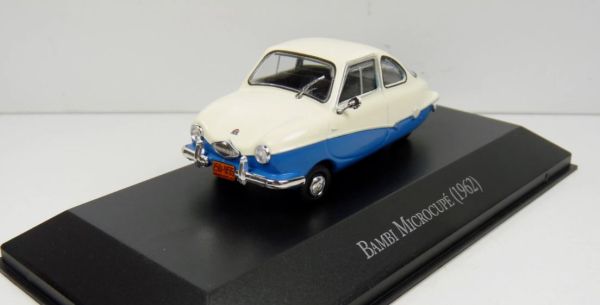 MAGARG97 - BAMBI Microcupé 1962 Weiß und Blau - 1