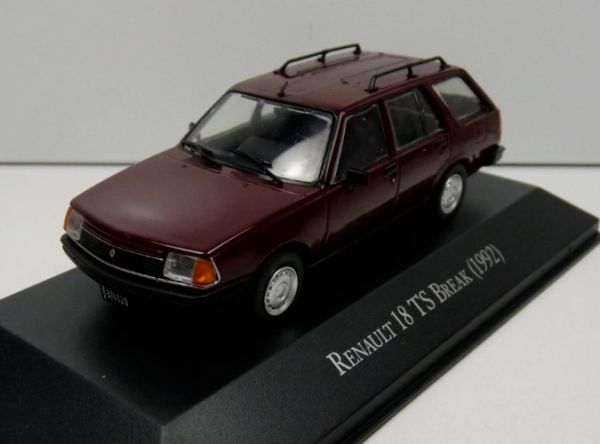 MAGARGAQV27 - RENAULT 18 TS Kombi 1992 bordeauxfarben - 1