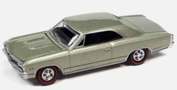 AW64382B-D - CHEVY Chevelle SS 396 1967 Grün – Im Blister - 1