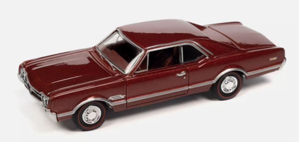 AW64402A-E - OLDSMOBILE 442 1966 Braun – Im Blister - 1