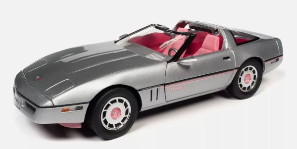 AWSS142 - CHEVROLET Corvette 1986 Grau und Pink - BARBIE - 1