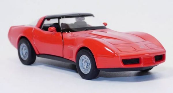 WELCH49720W - CHEVROLET Corvette Coupé 1982 rot - 1